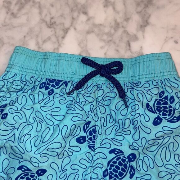 VILEBREQUIN BLUE TURTLE SWIM TRUNKS 6 - Picture 5 of 8